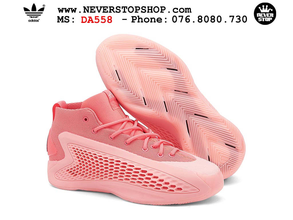 Giày bóng rổ cổ cao Adidas AE 1 Hồng thể thao thoáng khí bản rep 1:1 chuẩn real chính hãng giá tốt nhất tại NeverStopShop.com