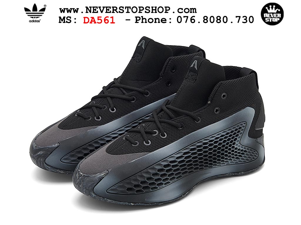 Giày bóng rổ cổ cao Adidas AE 1 Đen Xám thể thao thoáng khí bản rep 1:1 chuẩn real chính hãng giá tốt nhất tại NeverStopShop.com