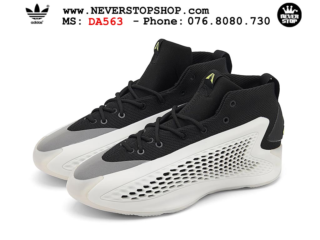 Giày bóng rổ cổ cao Adidas AE 1 Trắng Đen thể thao thoáng khí bản rep 1:1 chuẩn real chính hãng giá tốt nhất tại NeverStopShop.com