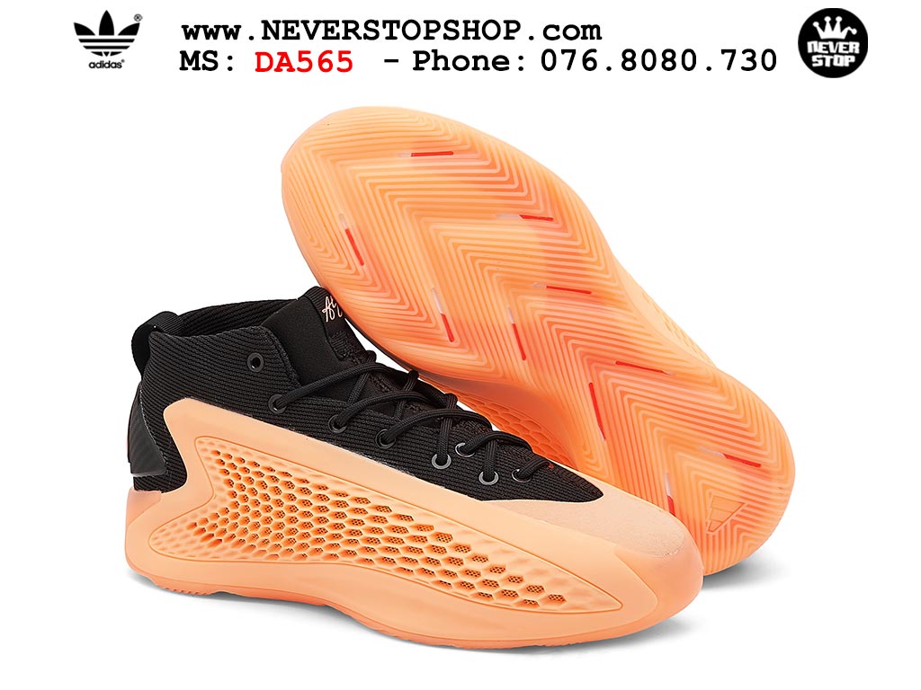 Giày bóng rổ cổ cao Adidas AE 1 Cam Đen thể thao thoáng khí bản rep 1:1 chuẩn real chính hãng giá tốt nhất tại NeverStopShop.com