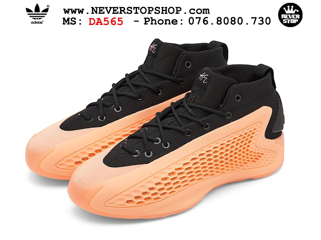 Giày bóng rổ cổ cao Adidas AE 1 Cam Đen thể thao thoáng khí bản rep 1:1 chuẩn real chính hãng giá tốt nhất tại NeverStopShop.com