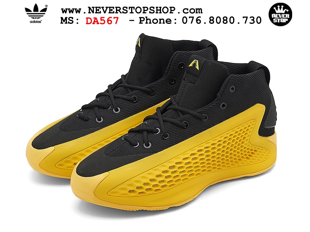 Giày bóng rổ cổ cao Adidas AE 1 Vàng Đen thể thao thoáng khí bản rep 1:1 chuẩn real chính hãng giá tốt nhất tại NeverStopShop.com