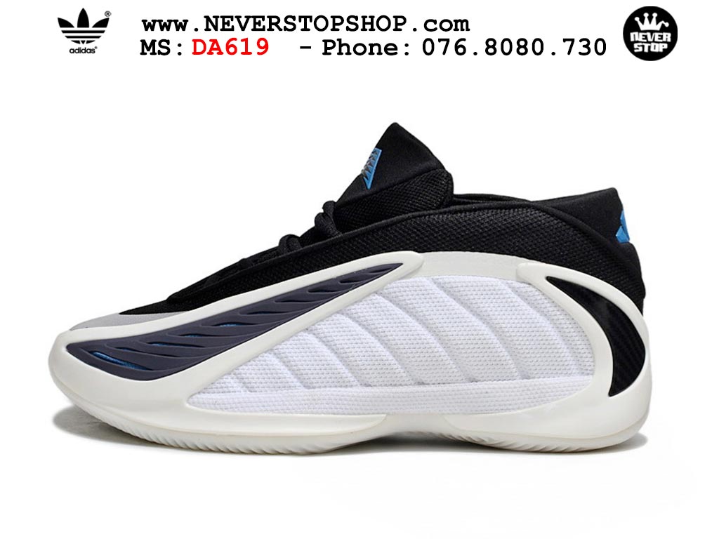 Giày bóng rổ outdoor Adidas AE 2 Trắng Đen thể thao thoáng khí đế bám rít sân traction tốt NeverStopShop.com