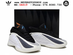 Giày bóng rổ outdoor Adidas AE 2 Trắng Đen thể thao thoáng khí đế bám rít sân traction tốt NeverStopShop.com