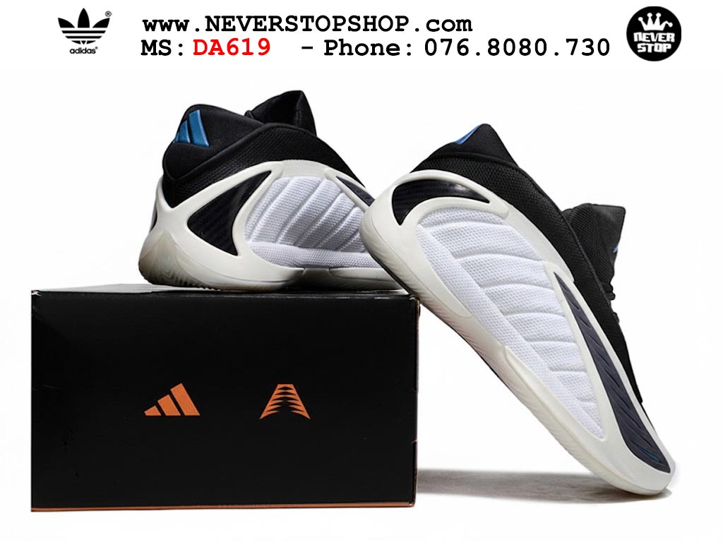 Giày bóng rổ outdoor Adidas AE 2 Trắng Đen thể thao thoáng khí đế bám rít sân traction tốt NeverStopShop.com