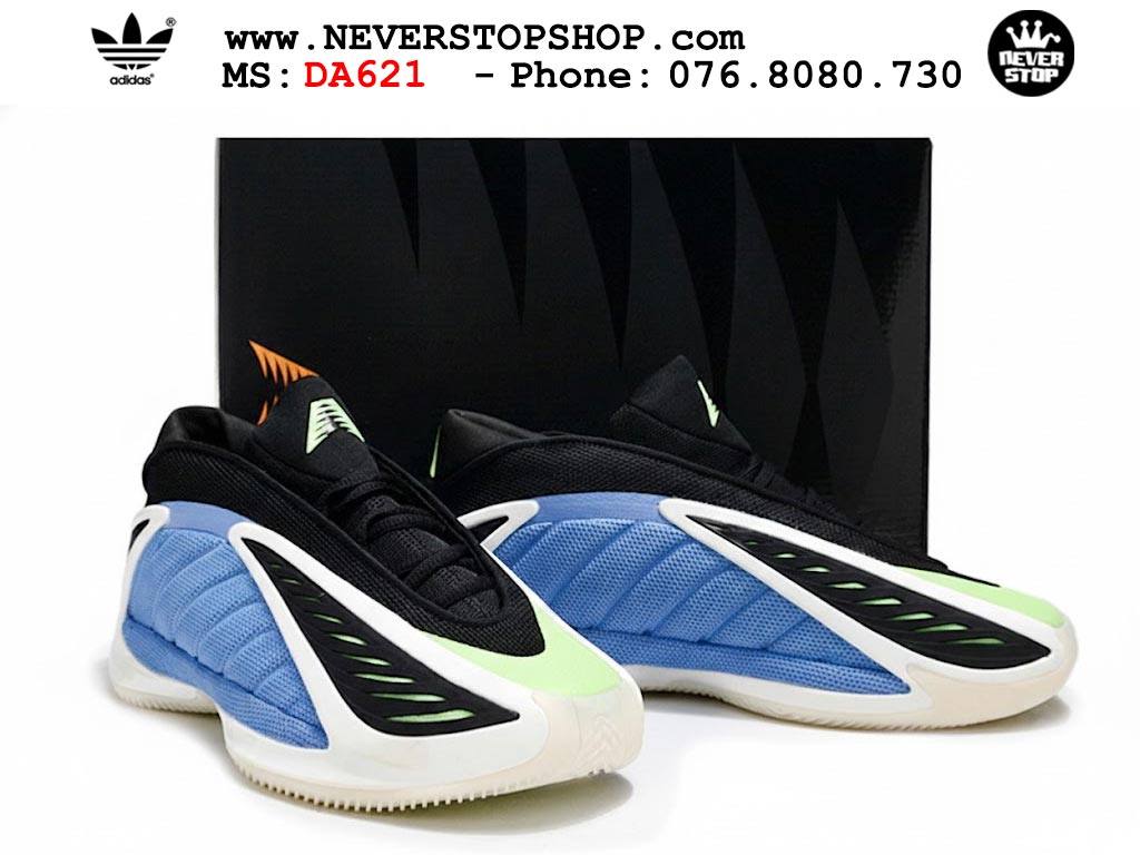 Giày bóng rổ outdoor Adidas AE 2 Xanh Da Trời Đen thể thao thoáng khí đế bám rít sân traction tốt NeverStopShop.com