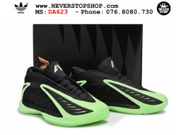 Giày bóng rổ outdoor Adidas AE 2 Đen Xanh Lá thể thao thoáng khí đế bám rít sân traction tốt NeverStopShop.com