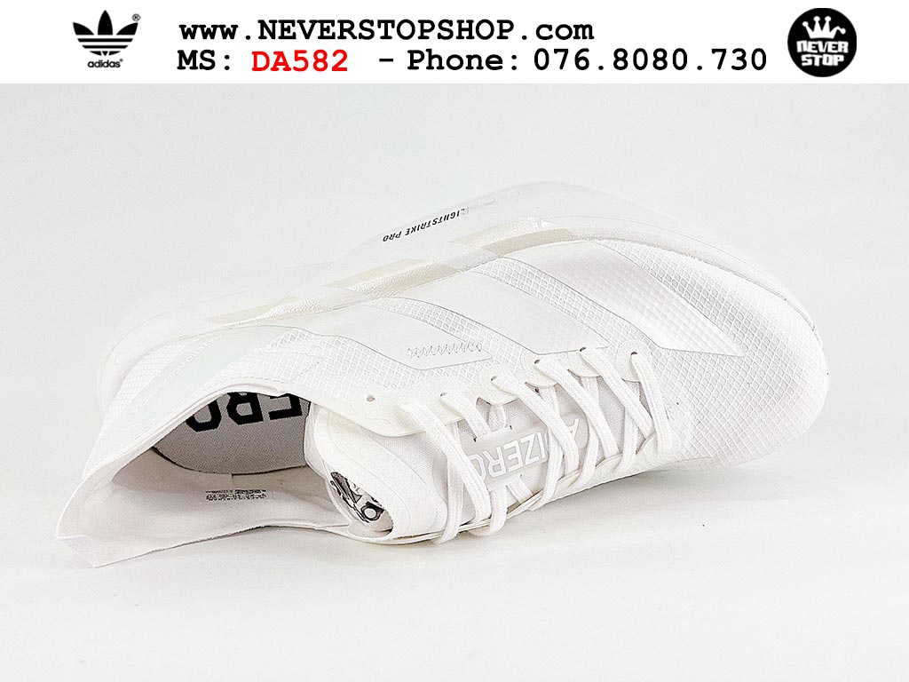 Giày tập gym Adidas Adizero Adios Pro 4 Trắng nam nữ mẫu mới nhất hàng đẹp chất lượng cao giá tốt tại NeverStop Sneaker Shop Giày chạy bộ nam nữ Adidas Adizero Adios Pro 4 Trắng chuyên chơi thể thao tập gym đi bộ hằng ngày hàng best quality like auth NeverStopShop HCM