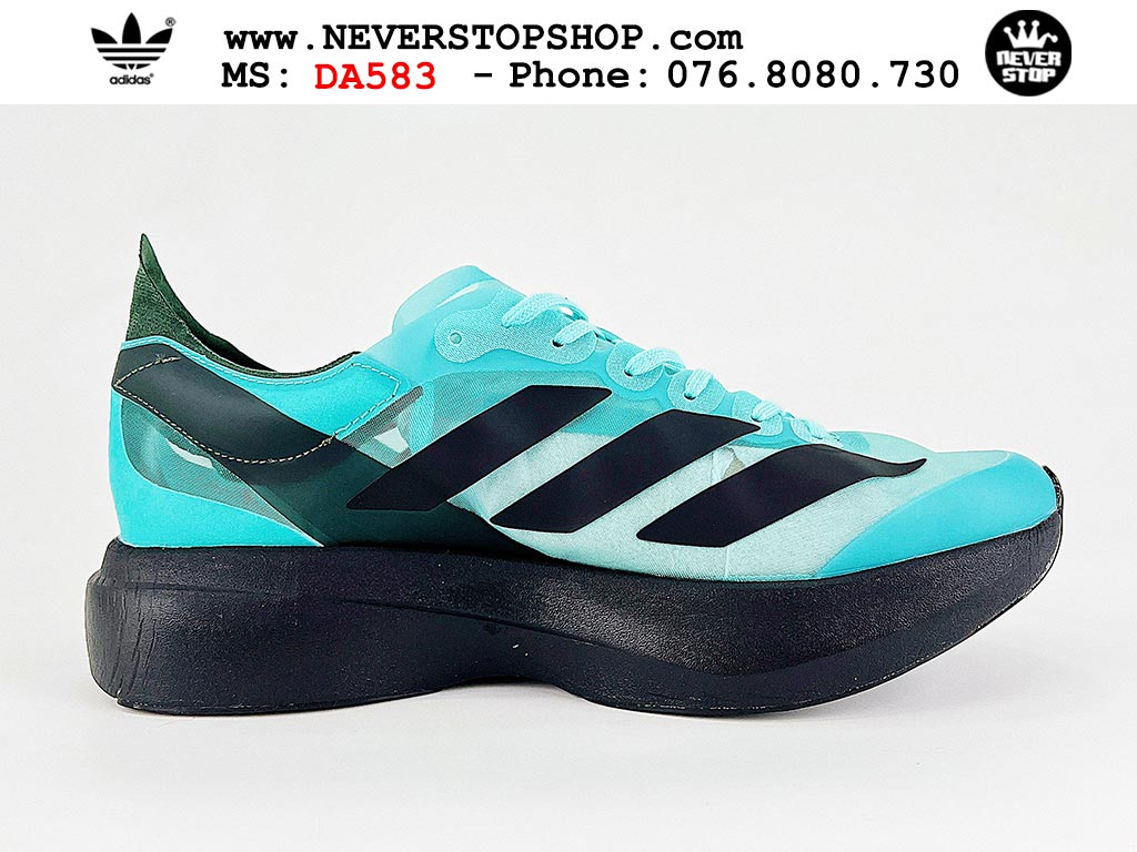 Giày tập gym Adidas Adizero Adios Pro 4 Đen Xanh Ngọc nam nữ mẫu mới nhất hàng đẹp chất lượng cao giá tốt tại NeverStop Sneaker Shop Giày chạy bộ nam nữ Adidas Adizero Adios Pro 4 Đen Xanh Ngọc chuyên chơi thể thao tập gym đi bộ hằng ngày hàng best quality like auth NeverStopShop HCM