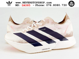Giày tập gym Adidas Adizero Adios Pro 4 Trắng Nâu nam nữ mẫu mới nhất hàng đẹp chất lượng cao giá tốt tại NeverStop Sneaker Shop Giày chạy bộ nam nữ Adidas Adizero Adios Pro 4 Trắng Nâu chuyên chơi thể thao tập gym đi bộ hằng ngày hàng best quality like auth NeverStopShop HCM