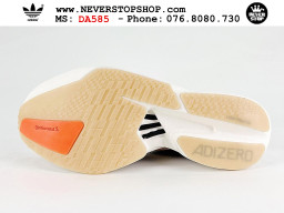 Giày tập gym Adidas Adizero Adios Pro 4 Trắng Nâu nam nữ mẫu mới nhất hàng đẹp chất lượng cao giá tốt tại NeverStop Sneaker Shop Giày chạy bộ nam nữ Adidas Adizero Adios Pro 4 Trắng Nâu chuyên chơi thể thao tập gym đi bộ hằng ngày hàng best quality like auth NeverStopShop HCM