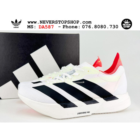 Adidas Adizero Adios Pro 4 Black White Red