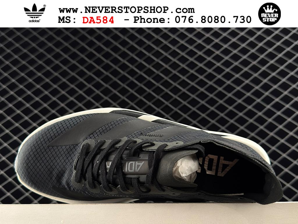 Giày tập gym Adidas Adizero Adios Pro 4 Đen Trắng nam nữ mẫu mới nhất hàng đẹp chất lượng cao giá tốt tại NeverStop Sneaker Shop Giày chạy bộ nam nữ Adidas Adizero Adios Pro 4 Đen Trắng chuyên chơi thể thao tập gym đi bộ hằng ngày hàng best quality like auth NeverStopShop HCM
