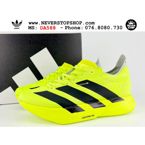 Adidas Adizero Adios Pro 4 Green Volt Black