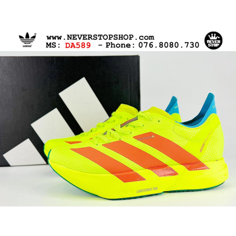 Adidas Adizero Adios Pro 4 Green Volt Orange