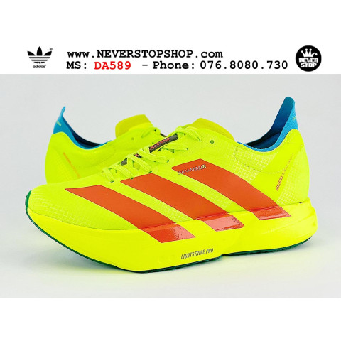 Adidas Adizero Adios Pro 4 Green Volt Orange