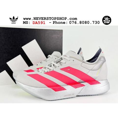 Adidas Adizero Adios Pro 4 Grey Red