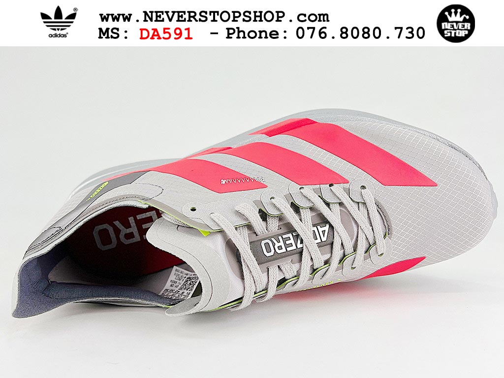 Giày tập gym Adidas Adizero Adios Pro 4 Xám Đỏ nam nữ mẫu mới nhất hàng đẹp chất lượng cao giá tốt tại NeverStop Sneaker Shop Giày chạy bộ nam nữ Adidas Adizero Adios Pro 4 Xám Đỏ chuyên chơi thể thao tập gym đi bộ hằng ngày hàng best quality like auth NeverStopShop HCM