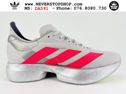 Giày tập gym Adidas Adizero Adios Pro 4 Xám Đỏ nam nữ mẫu mới nhất hàng đẹp chất lượng cao giá tốt tại NeverStop Sneaker Shop Giày chạy bộ nam nữ Adidas Adizero Adios Pro 4 Xám Đỏ chuyên chơi thể thao tập gym đi bộ hằng ngày hàng best quality like auth NeverStopShop HCM
