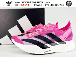 Giày chạy bộ nam nữ Adidas Adizero Adios Pro 4 Hồng Đen chuyên chơi thể thao  tập gym đi bộ hằng ngày hàng best quality like auth NeverStopShop HCM