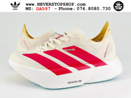 Giày chạy bộ nam nữ Adidas Adizero Adios Pro 4 Trắng Đỏ Vàng chuyên chơi thể thao  tập gym đi bộ hằng ngày hàng best quality like auth NeverStopShop HCM