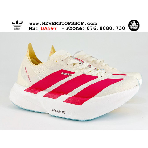 Adidas Adizero Adios Pro 4 Red White Yellow