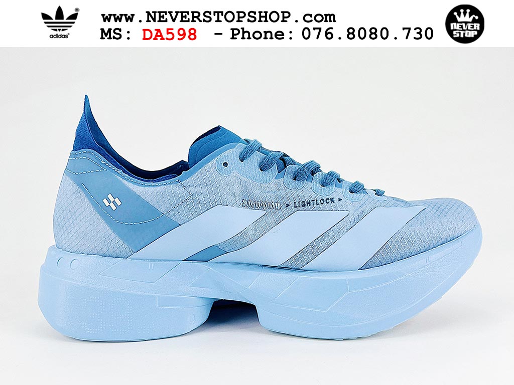 Giày tập gym Adidas Adizero Adios Pro 4 Xanh Da Trời nam nữ mẫu mới nhất hàng đẹp chất lượng cao giá tốt tại NeverStop Sneaker Shop Giày chạy bộ nam nữ Adidas Adizero Adios Pro 4 Xanh Da Trời chuyên chơi thể thao tập gym đi bộ hằng ngày hàng best quality like auth NeverStopShop HCM