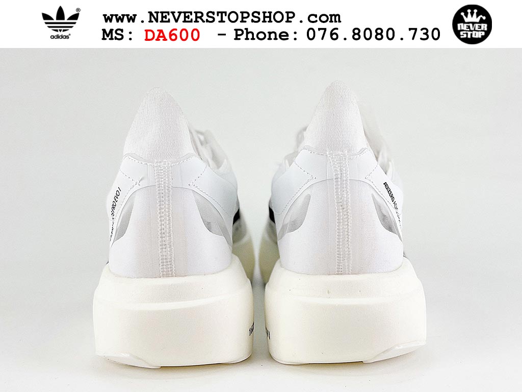 Giày tập gym Adidas Adizero Adios Pro 4 Trắng Đen nam nữ mẫu mới nhất hàng đẹp chất lượng cao giá tốt tại NeverStop Sneaker Shop Giày chạy bộ nam nữ Adidas Adizero Adios Pro 4 Trắng Đen chuyên chơi thể thao tập gym đi bộ hằng ngày hàng best quality like auth NeverStopShop HCM