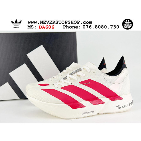 Adidas Adizero Adios Pro 4 White Red