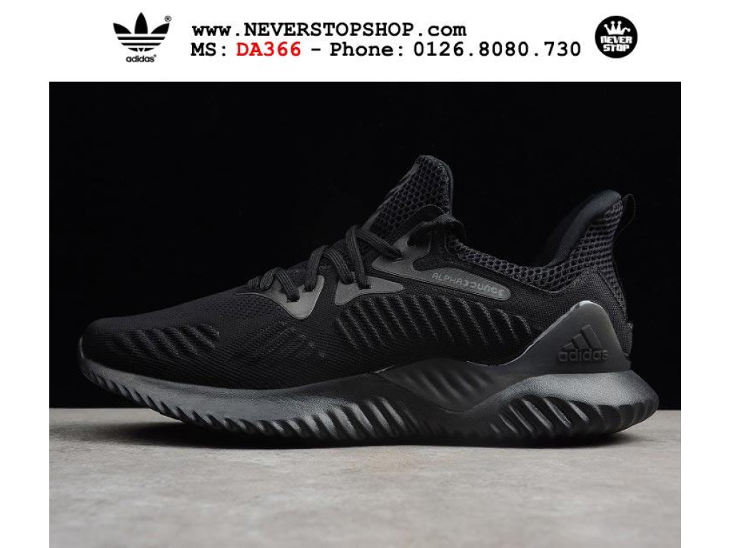 Giày Adidas Alphabounce Beyond All Black nam nữ hàng chuẩn sfake replica 1:1 real chính hãng giá rẻ tốt nhất tại NeverStopShop.com HCM