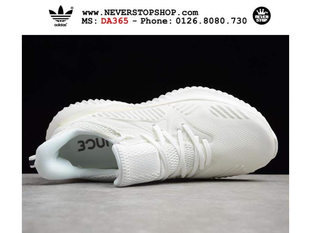 Giày Adidas Alphabounce Beyond All White nam nữ hàng chuẩn sfake replica 1:1 real chính hãng giá rẻ tốt nhất tại NeverStopShop.com HCM
