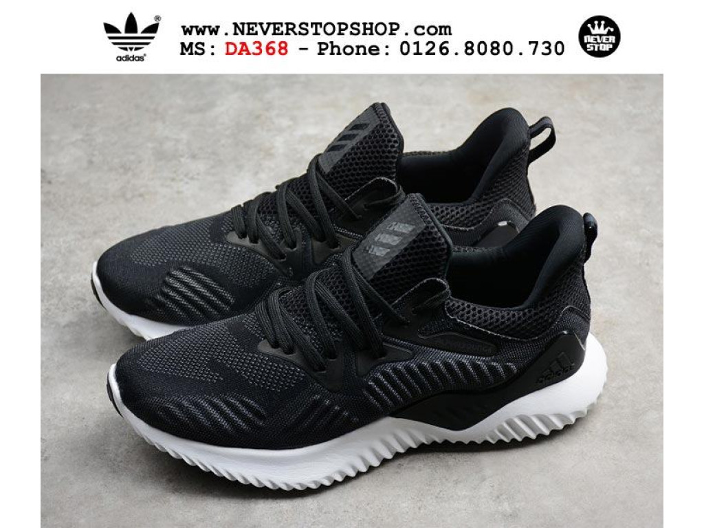 Giày Adidas Alphabounce Beyond Black White nam nữ hàng chuẩn sfake replica 1:1 real chính hãng giá rẻ tốt nhất tại NeverStopShop.com HCM