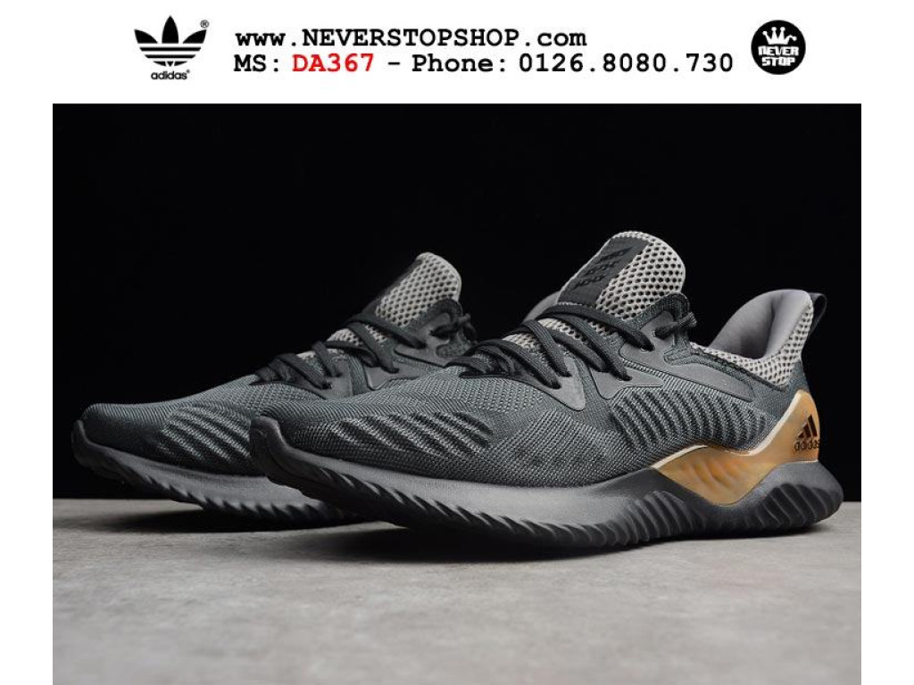 Giày Adidas Alphabounce Beyond Grey Orange hàng replica đẹp chuẩn chất lượng cao giá tốt tại NeverStopShop.com Giày Adidas Alphabounce Beyond Grey Orange nam nữ hàng chuẩn sfake replica 1:1 real chính hãng giá rẻ tốt nhất tại NeverStopShop.com HCM