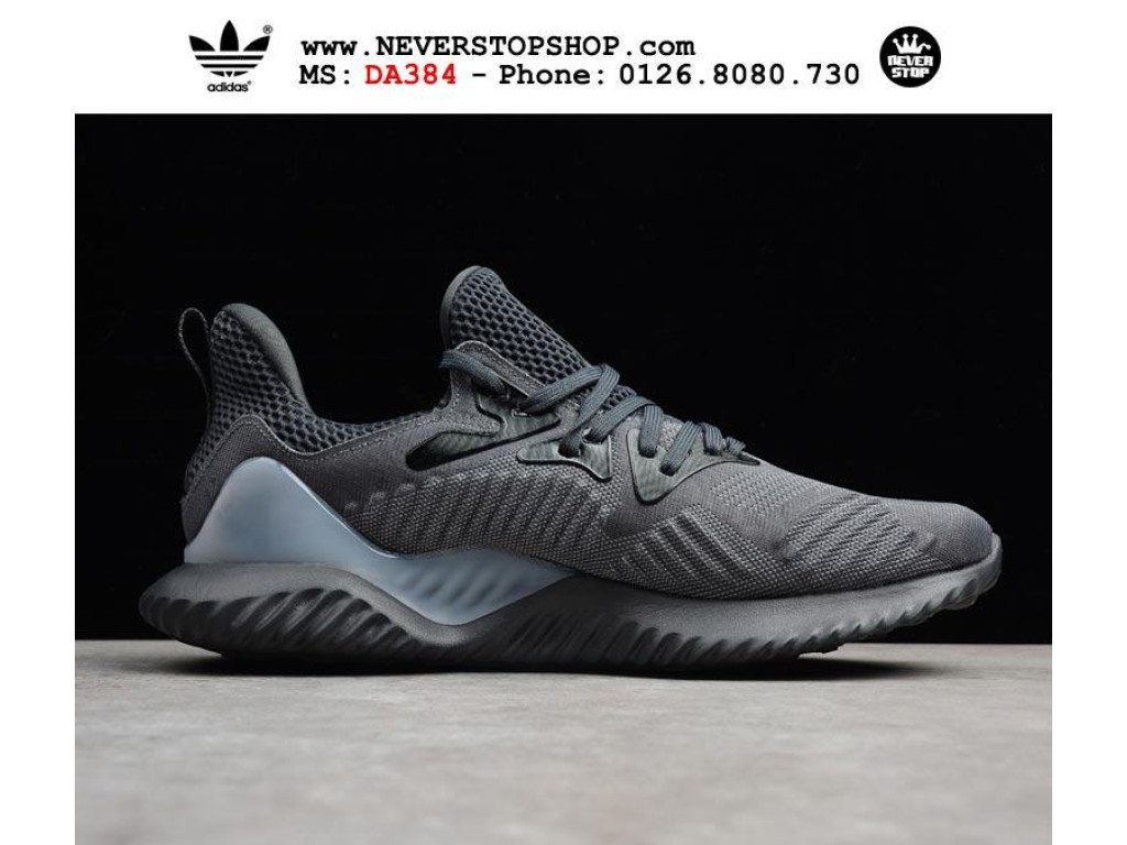 Giày Adidas Alphabounce Beyond Grey White nam nữ hàng chuẩn sfake replica 1:1 real chính hãng giá rẻ tốt nhất tại NeverStopShop.com HCM