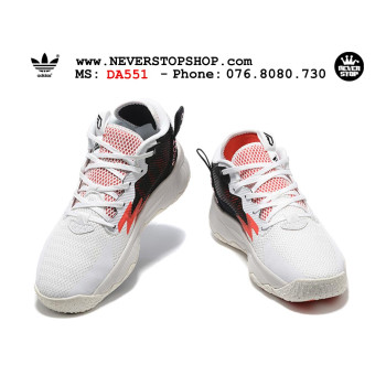 Adidas Dame 8 White Red