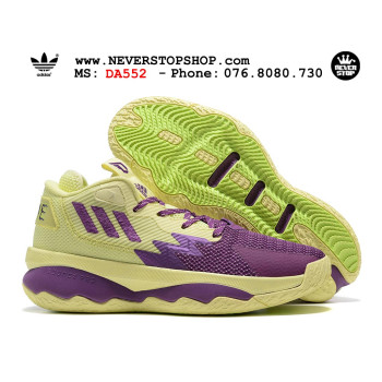 Adidas Dame 8 Yellow Purple