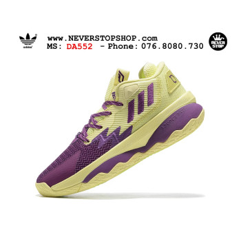 Adidas Dame 8 Yellow Purple