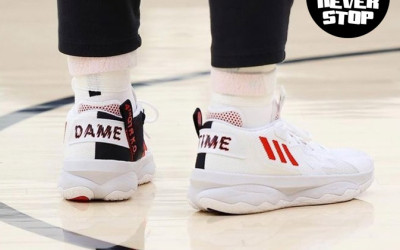 Giày bóng rổ cổ cao ADIDAS DAME 8 on feet hàng chuẩn replica 1:1 giá tốt nhất HCM | NeverStopShop.com