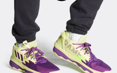 Giày bóng rổ cổ cao ADIDAS DAME 8 on feet hàng chuẩn replica 1:1 giá tốt nhất HCM | NeverStopShop.com