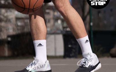Giày bóng rổ cổ cao ADIDAS DAME 8 on feet hàng chuẩn replica 1:1 giá tốt nhất HCM | NeverStopShop.com