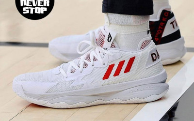 Giày bóng rổ cổ cao ADIDAS DAME 8 on feet hàng chuẩn replica 1:1 giá tốt nhất HCM | NeverStopShop.com