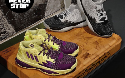 Giày bóng rổ cổ cao ADIDAS DAME 8 on feet hàng chuẩn replica 1:1 giá tốt nhất HCM | NeverStopShop.com