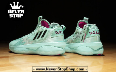 Giày bóng rổ cổ cao ADIDAS DAME 8 on feet hàng chuẩn replica 1:1 giá tốt nhất HCM | NeverStopShop.com