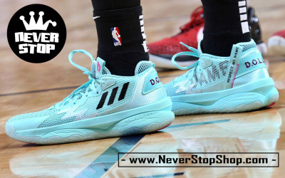 Giày bóng rổ cổ cao ADIDAS DAME 8 on feet hàng chuẩn replica 1:1 giá tốt nhất HCM | NeverStopShop.com