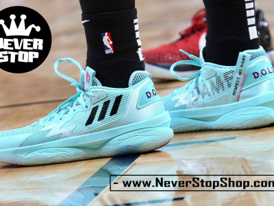 Giày bóng rổ cổ cao ADIDAS DAME 8 on feet hàng chuẩn replica 1:1 giá tốt nhất HCM | NeverStopShop.com