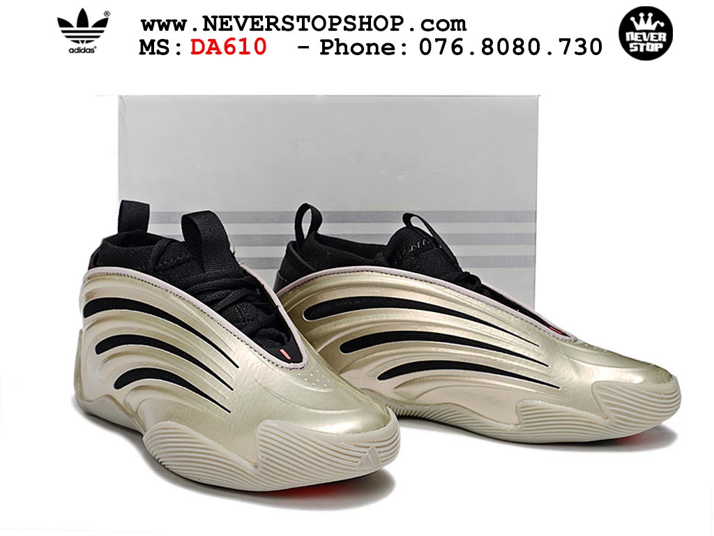 Giày bóng rổ cổ cao Adidas Harden Vol 9 Xám Đen thể thao đế chống mòn cao bản rep 1:1 chuẩn real chính hãng giá tốt nhất tại NeverStopShop.com