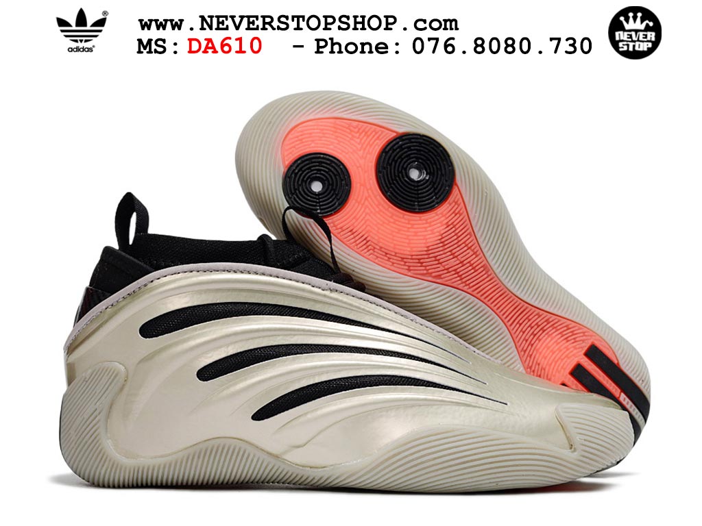 Giày bóng rổ cổ cao Adidas Harden Vol 9 Xám Đen thể thao đế chống mòn cao bản rep 1:1 chuẩn real chính hãng giá tốt nhất tại NeverStopShop.com