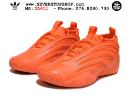 Giày bóng rổ cổ cao Adidas Harden Vol 9 Cam thể thao đế chống mòn cao bản rep 1:1 chuẩn real chính hãng giá tốt nhất tại NeverStopShop.com