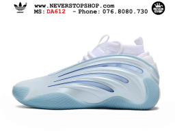 Giày bóng rổ cổ cao Adidas Harden Vol 9 Trắng Xanh Da Trời thể thao đế chống mòn cao bản rep 1:1 chuẩn real chính hãng giá tốt nhất tại NeverStopShop.com