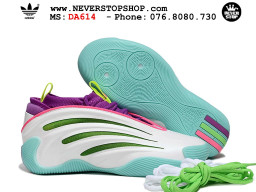 Giày bóng rổ cổ cao Adidas Harden Vol 9 Trắng Xanh Lá thể thao đế chống mòn cao bản rep 1:1 chuẩn real chính hãng giá tốt nhất tại NeverStopShop.com